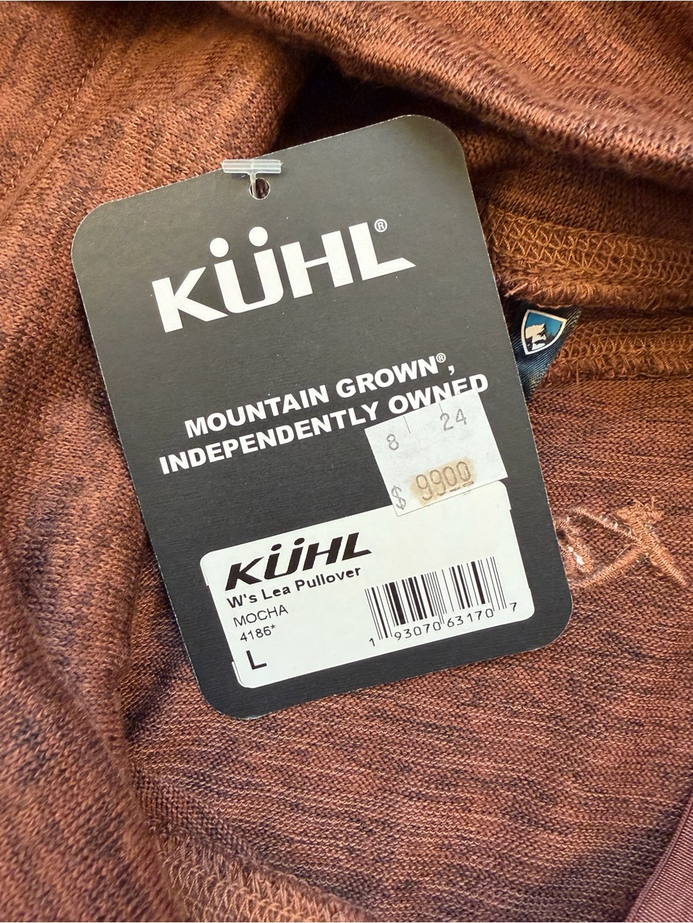 Kuhl Brown Heathered Cowl-Neck Tunic - Picture 4 of 9